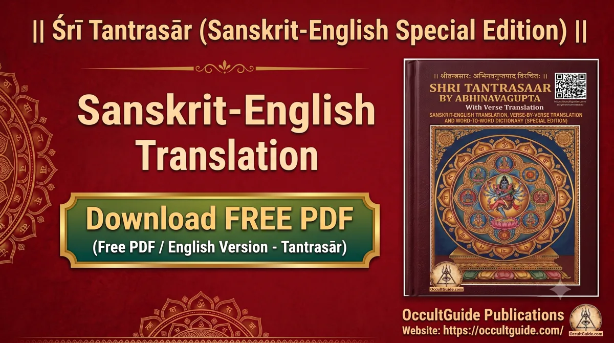 Śrī Tantrasāra by Abhinavagupta — Sanskrit to English translation, free PDF download